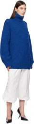 Saks Potts Blue Camilla Turtleneck