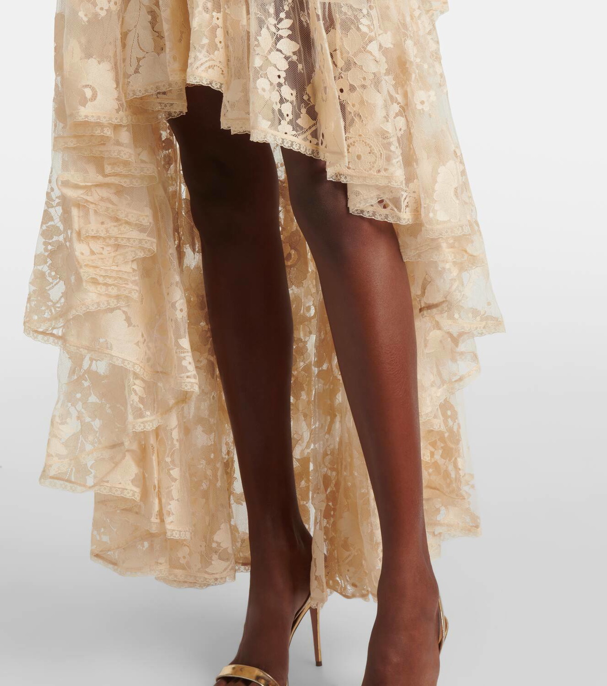asymmetric drape dress in crepe Crepe Blush Asymmetric Draped Dress *Restocks June '26  Summer Evenings