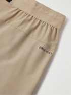 Nike Training - Flex Rep 4.0 Straight-Leg Mesh-Panelled Dri-FIT Ripstop Shorts - Neutrals