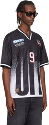 Off-White Black Big 'Off' Gradient Soccer Jersey