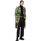 Givenchy Green Floral Over Coat