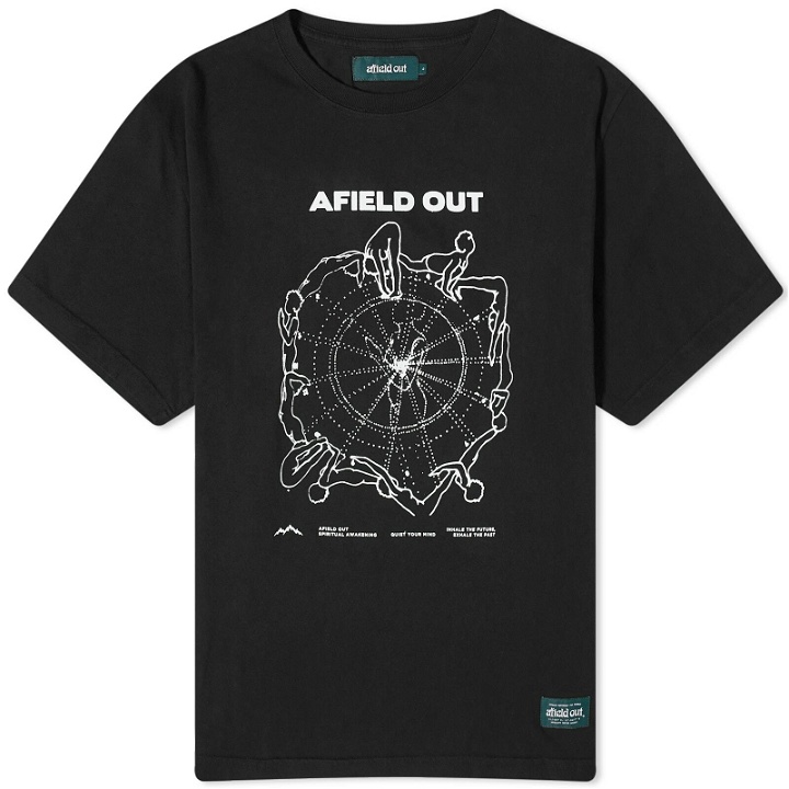 Photo: Afield Out Men's Flow T-Shirt in Black