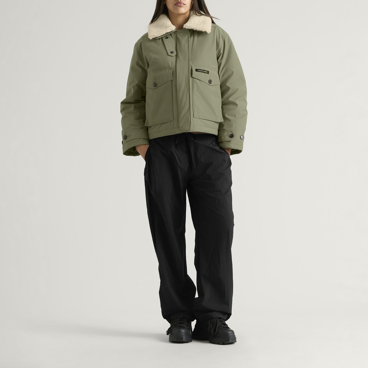 Canada Goose Women's Scout Jacket in Vireo Green