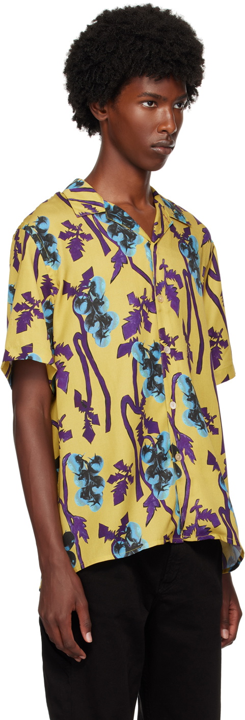 PS by Paul Smith Green Printed Shirt