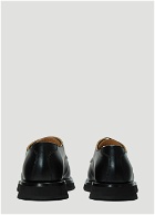 Derby Lace Up Shoes in Black