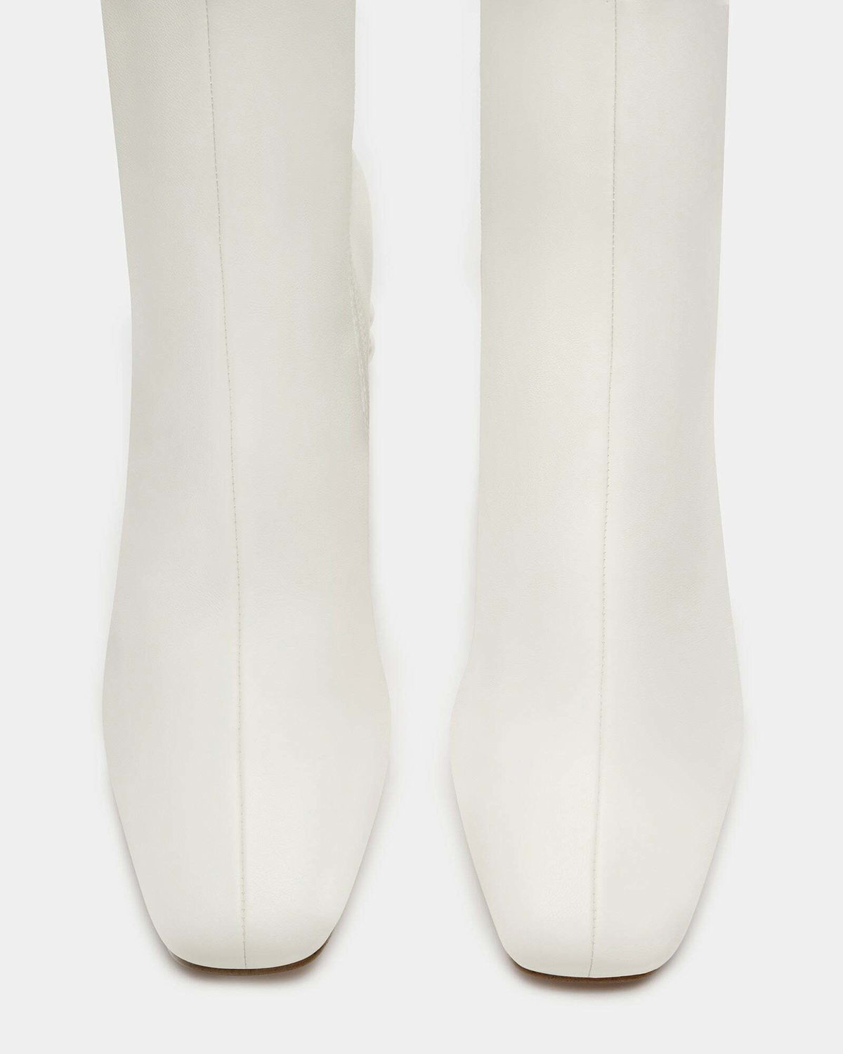 Steve Madden Hush-P Booties in White