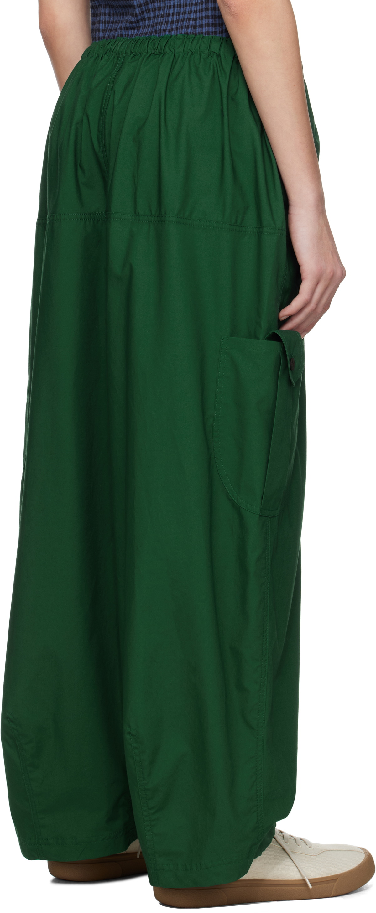 SC103 Green Margin Trousers