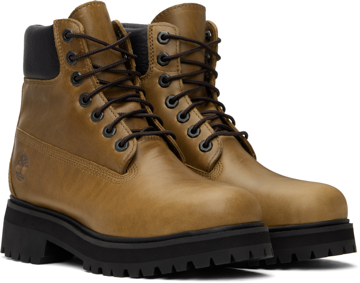 Timberland Tan 6-Inch Lace GTX Boots