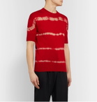 Rochas - Slim-Fit Tie-Dyed Cashmere and Silk-Blend T-Shirt - Red