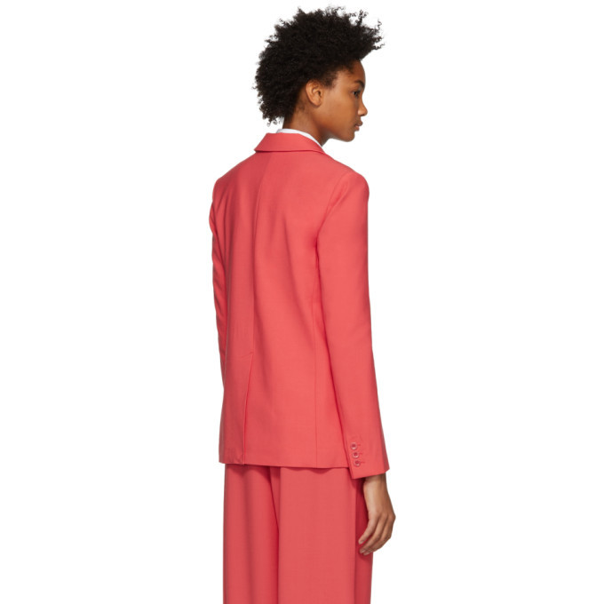 Tibi red clearance blazer