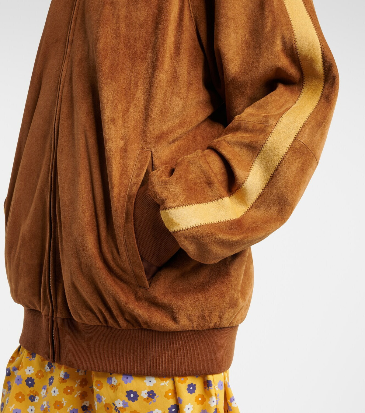 Miu Miu Oversized suede jacket