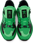 adidas Originals Green ZX 5K Boost Sneakers
