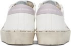 Golden Goose White Hi Star Sneakers