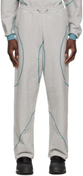 Saul Nash Grey Cotton Lounge Pants