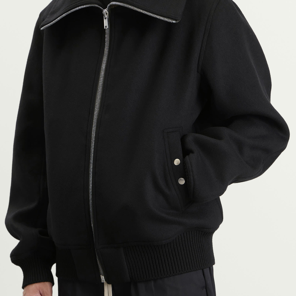 Rick Owens Men's Dracuflight Jacket in Black