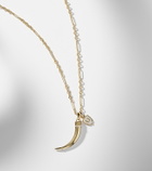 FoundRae Protection & La Loba Claw 18kt gold pendant necklace