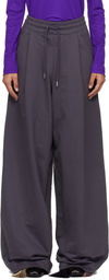 Dries Van Noten Gray Loose Sweatpants