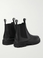 CELINE - Margaret Leather Chelsea Boots - Black