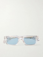 Jacques Marie Mage - Belvedere Rectangular-Frame Acetate Sunglasses