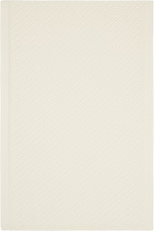 Joseph Off-White Diagonal Knit Scarf