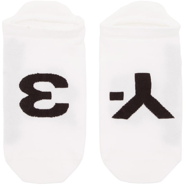 Photo: Y-3 White Invisible Socks