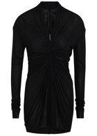 Rick Owens Radiance Ruched Jersey top Black
