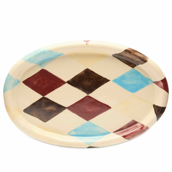 Photo: Damson Madder Women's Chubby Serving Platter in Multi 