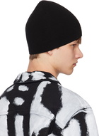 RtA Black Intarsia Beanie