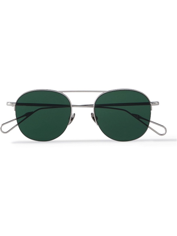 Photo: AHLEM - Saint Sulpice Aviator-Style Silver-Tone Sunglasses