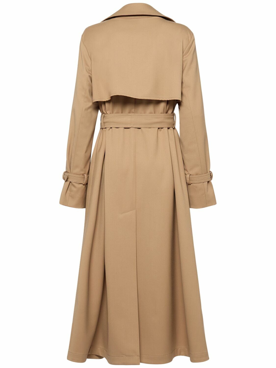 WEEKEND MAX MARA Fatuo Wool Blend Trench Coat