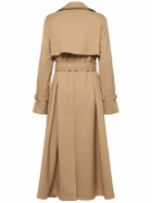 WEEKEND MAX MARA Fatuo Wool Blend Trench Coat