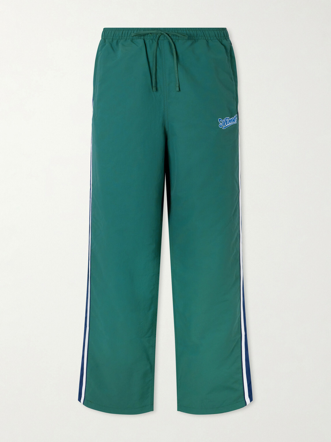 Aimé Leon Dore - Logo-Embroidered Shell Track Pants - Green