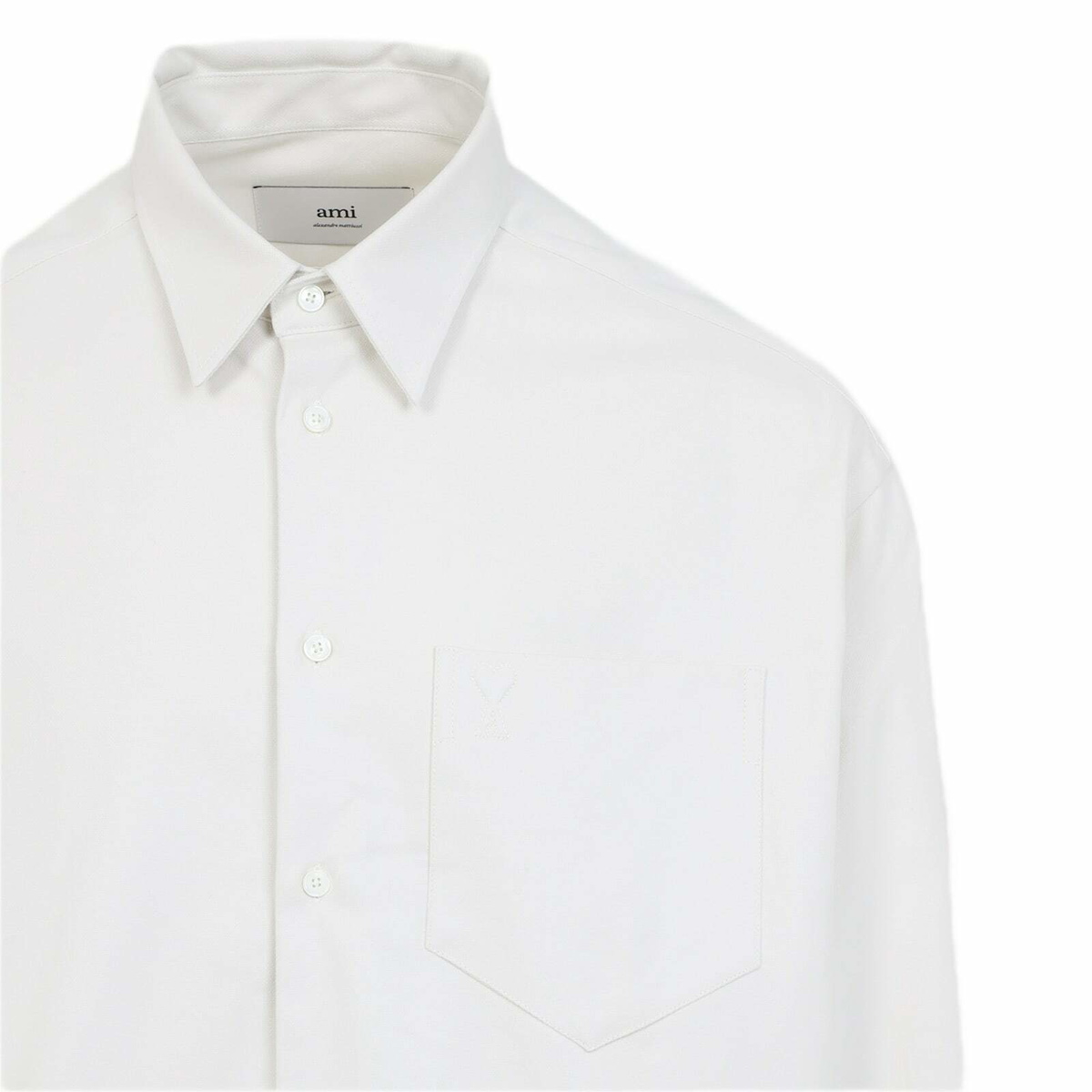 Ami Alexandre Mattiussi Embossed Adc Shirt