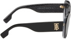Burberry Black Round Sunglasses
