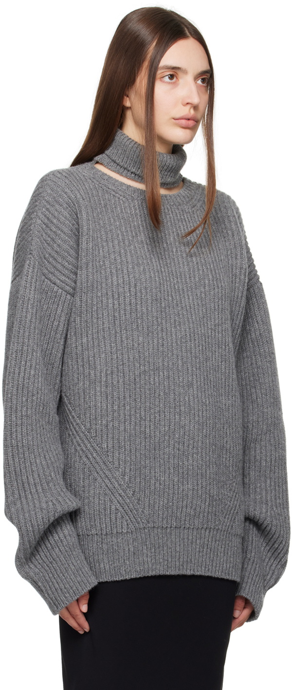 Ann Demeulemeester Gray Ulla Turtleneck
