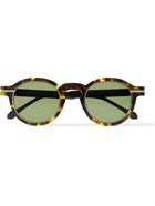 MATSUDA - Round-Frame Tortoiseshell Acetate and Titanium Sunglasses