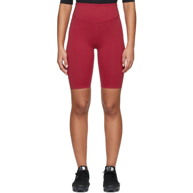 Ernest Leoty Red Adelaide Biker Shorts