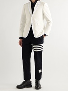 Thom Browne - Slim-Fit Cotton-Seersucker Blazer - White