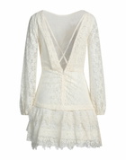 Maje Womens Mini dress in White