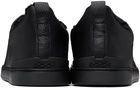 ZEGNA Black Triple Stitch™ Sneakers