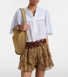 Marant Etoile Douna cotton-blend blouse