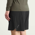 SOAR Men's Long Summer Shorts in Black
