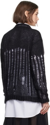 Ann Demeulemeester Black Rigmor Oversize Sweater
