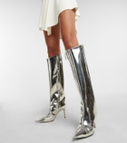 Alexandre Vauthier - Alex 105 metallic knee-high boots