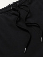 Derek Rose - Devon Slim-Fit Tapered Cotton-Jersey Sweatpants - Black