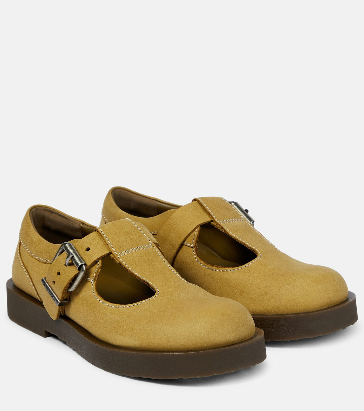 Acne Studios Berylab leather Mary Jane loafers Acne Studios