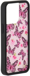 Wildflower Pink Butterfly iPhone 13 Pro Case
