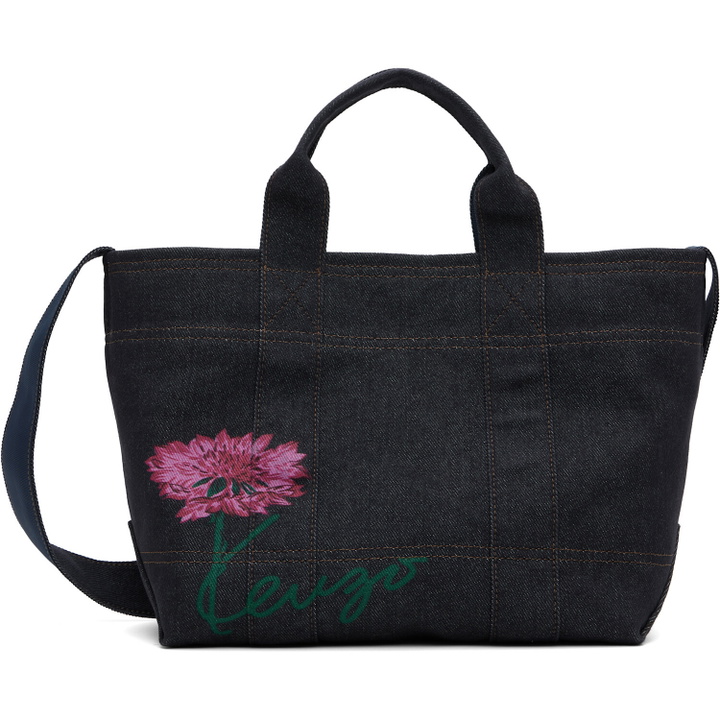 Photo: Kenzo Navy Kenzo Paris 'Kenzo Tulip' Small Tote