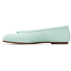 Maison Margiela Green Tabi Ballerina Flats