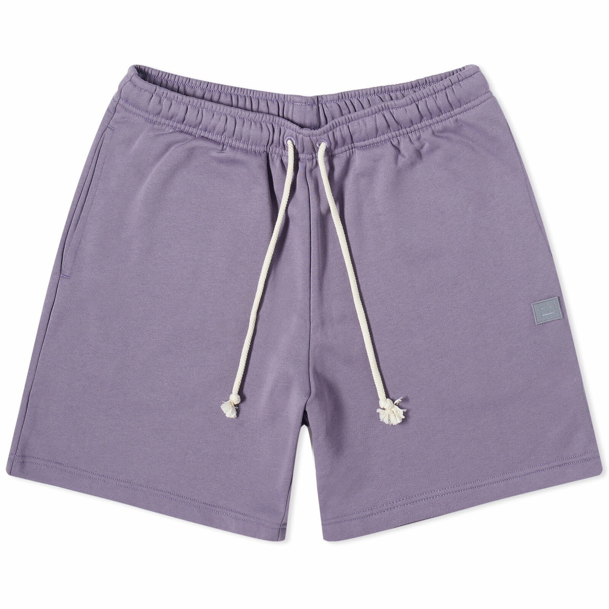 Acne Studios Forge Face Sweat Shorts in Faded Purple Acne Studios